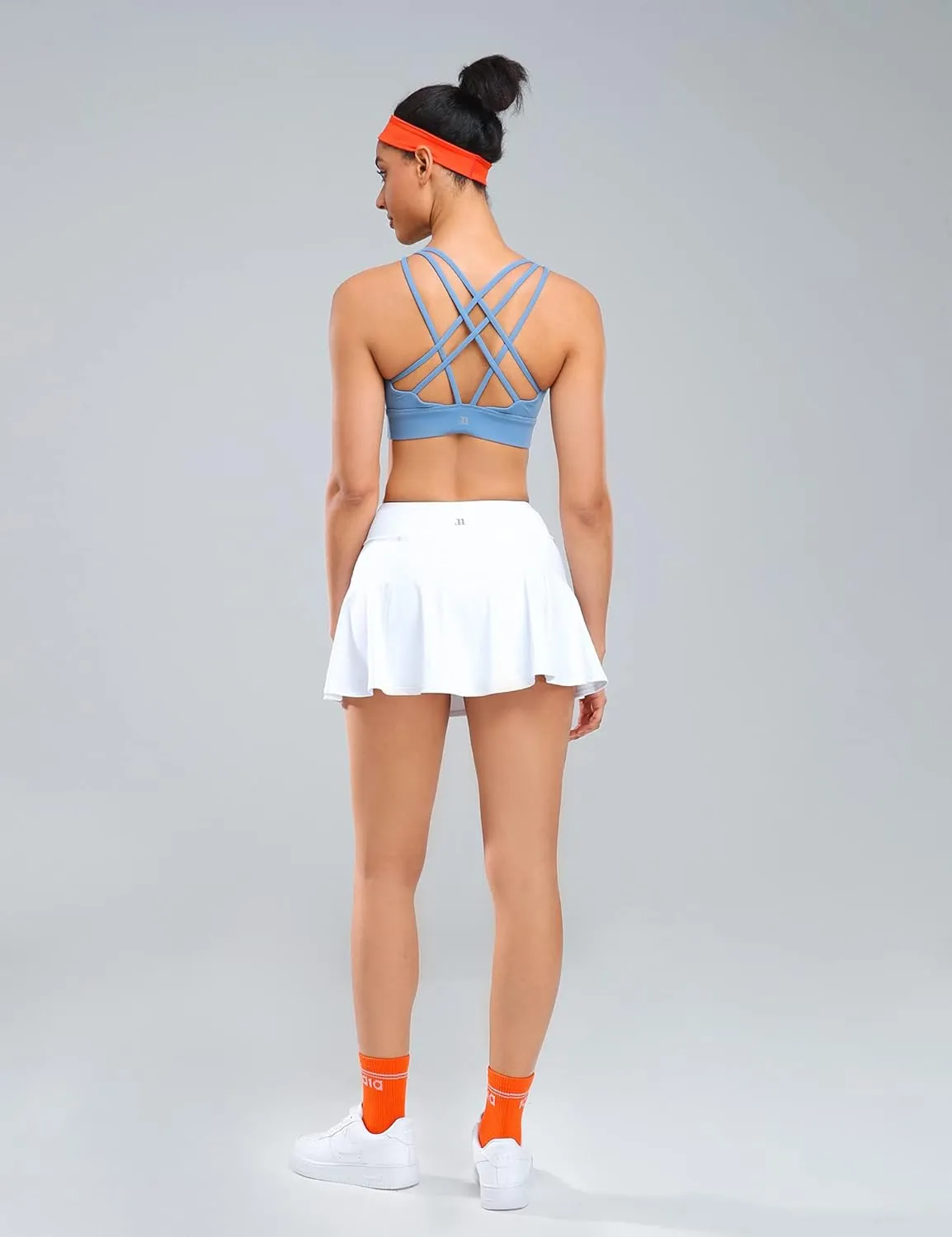 1a1a Womens Tennis Golf Skirts with Shorts Pockets High Waisted Sports Athletic Skorts Skirt