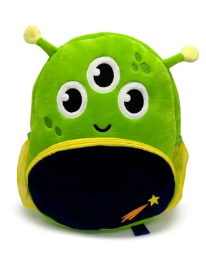 Adoramals Kids Space Cadets Alien Plush Backpack