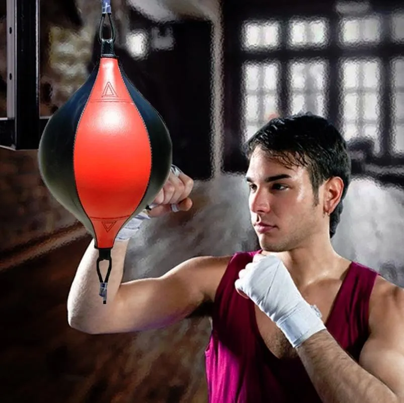 Adult Hanging Speed Ball For Boxing Fitness - Free Punching Bag