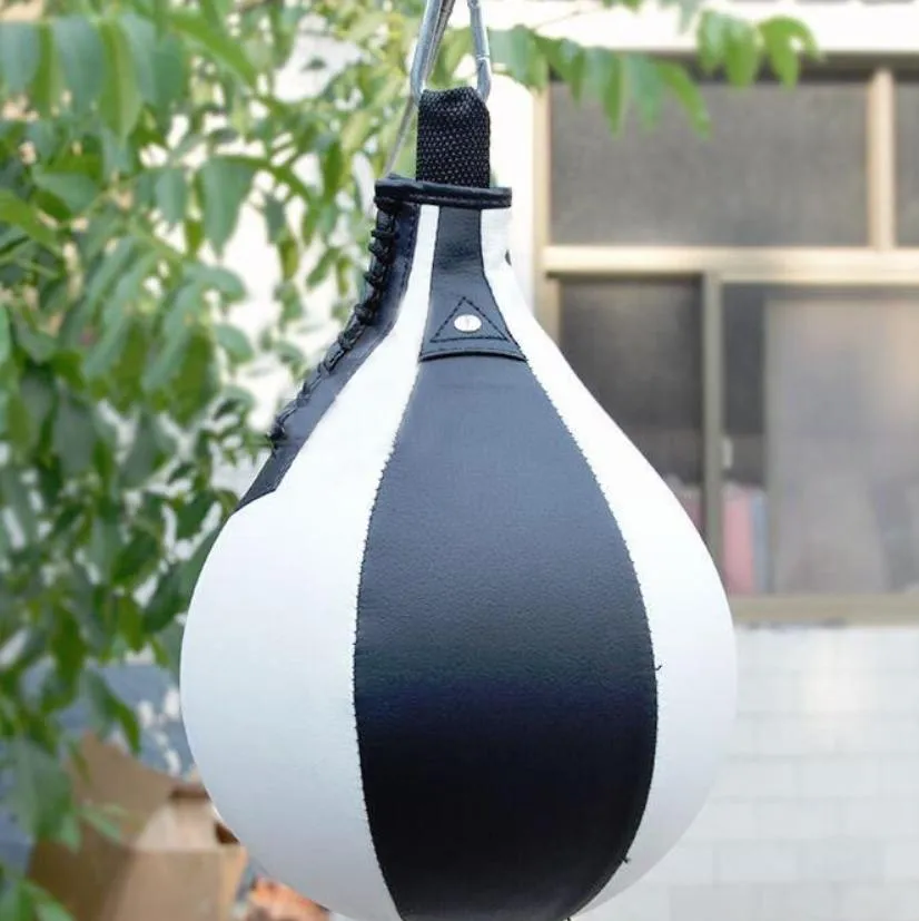 Adult Hanging Speed Ball For Boxing Fitness - Free Punching Bag