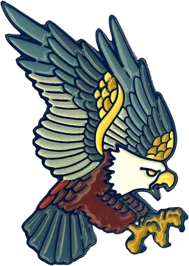 Bald Eagle Enamel Pin
