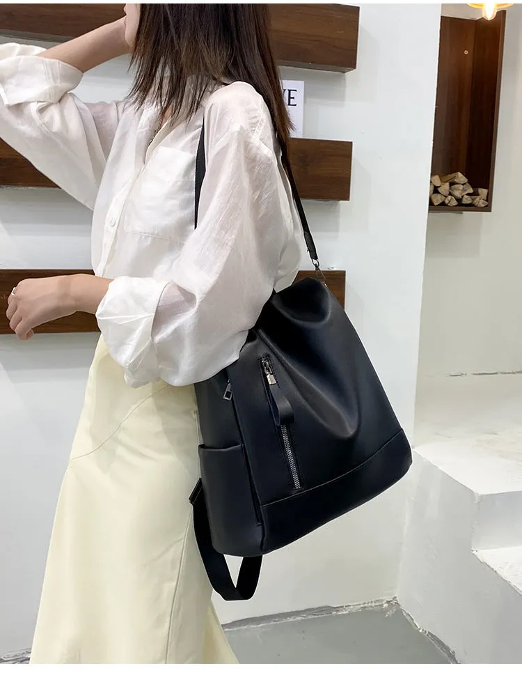 BP746 - Soft Leather Women's Backpack