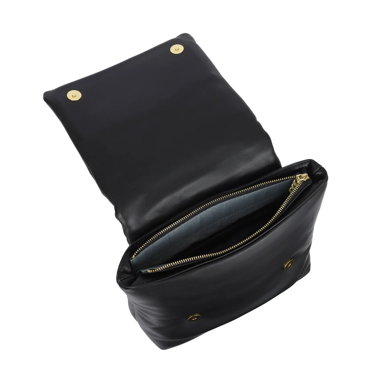 Bubbly Flap Backpack | Black