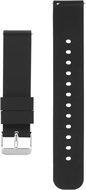 cobee Silicone Watch Bands 18mm 20mm 22mm Quick Release Replacement Watchbands Straps with Stainless Steel Buckle Soft Rubber Watch Band for Men