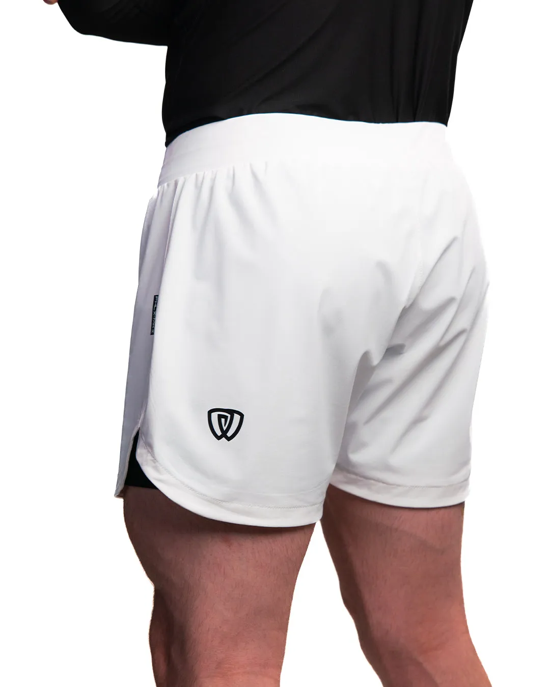 COMP-ONE ESSENTIALS 5" NO GI SHORTS | WHITE