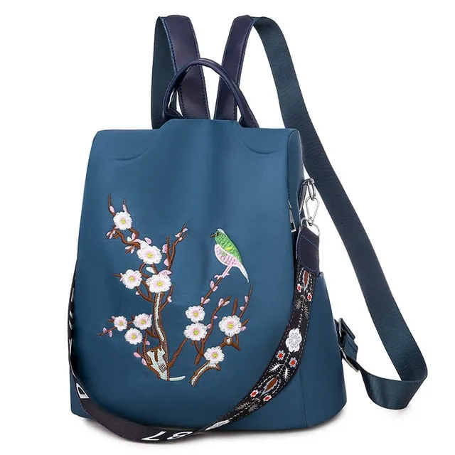 Fashion Anti-theft Women Backpacks Famous Brand High Quality Waterproof Oxford Women Backpack Ladies Large Capacity Backpack