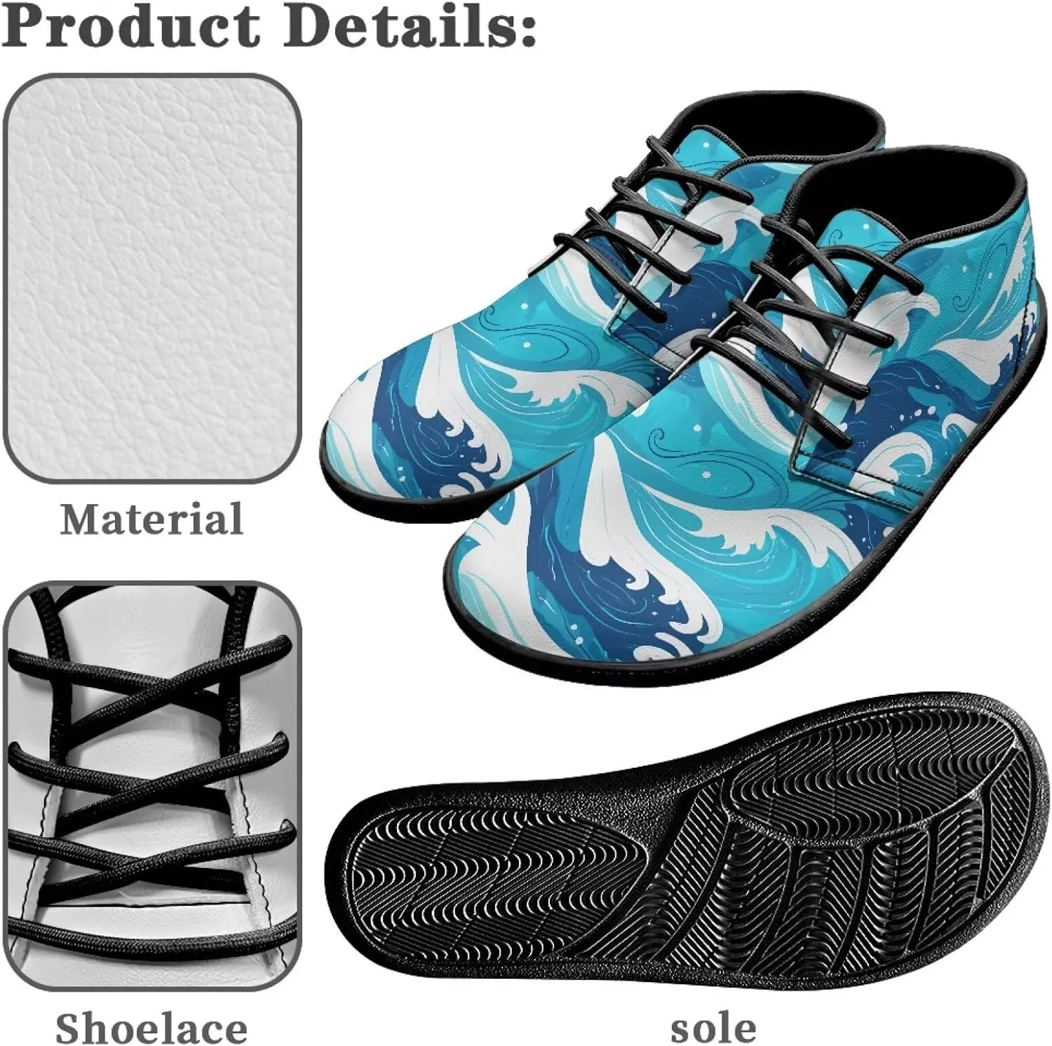 GOSTONG Mens Barefoot Shoes Minimalist Zero Drop Flat Shoes Comfort Wide Outdoor Non Slip Running Hiking Sneakers Black 5-14