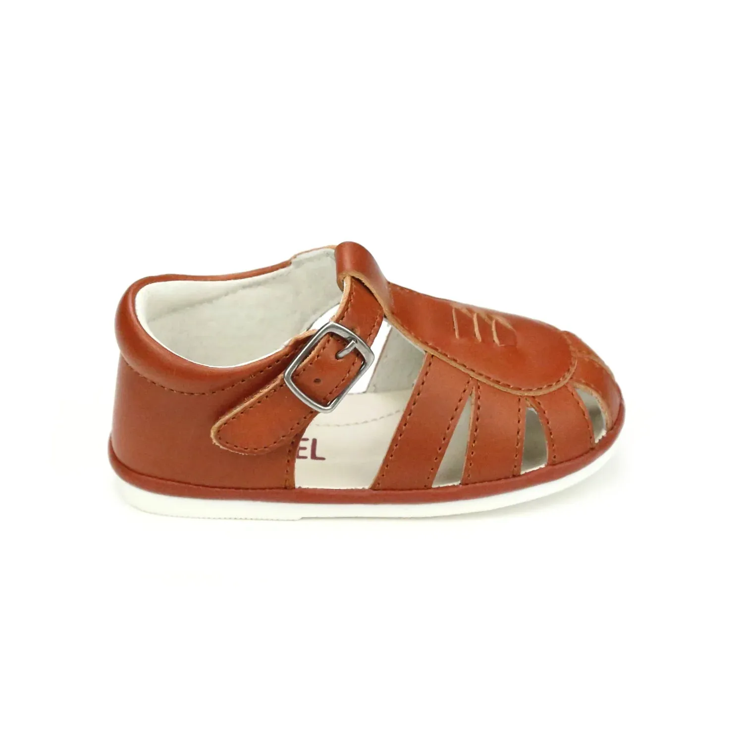 Henry Woven Sandal Cognac