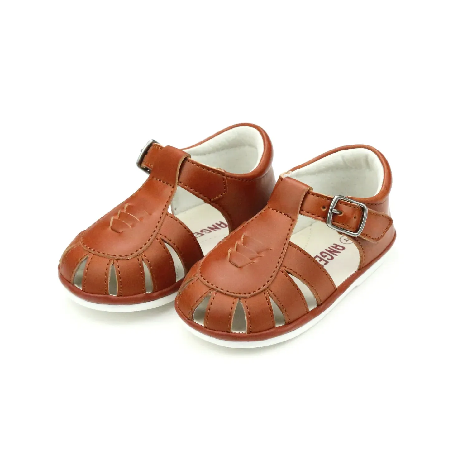 Henry Woven Sandal Cognac