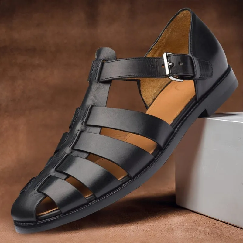 Jessy™ | Leren Sandalen