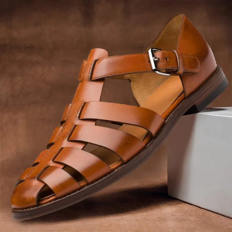 Jessy™ | Leren Sandalen
