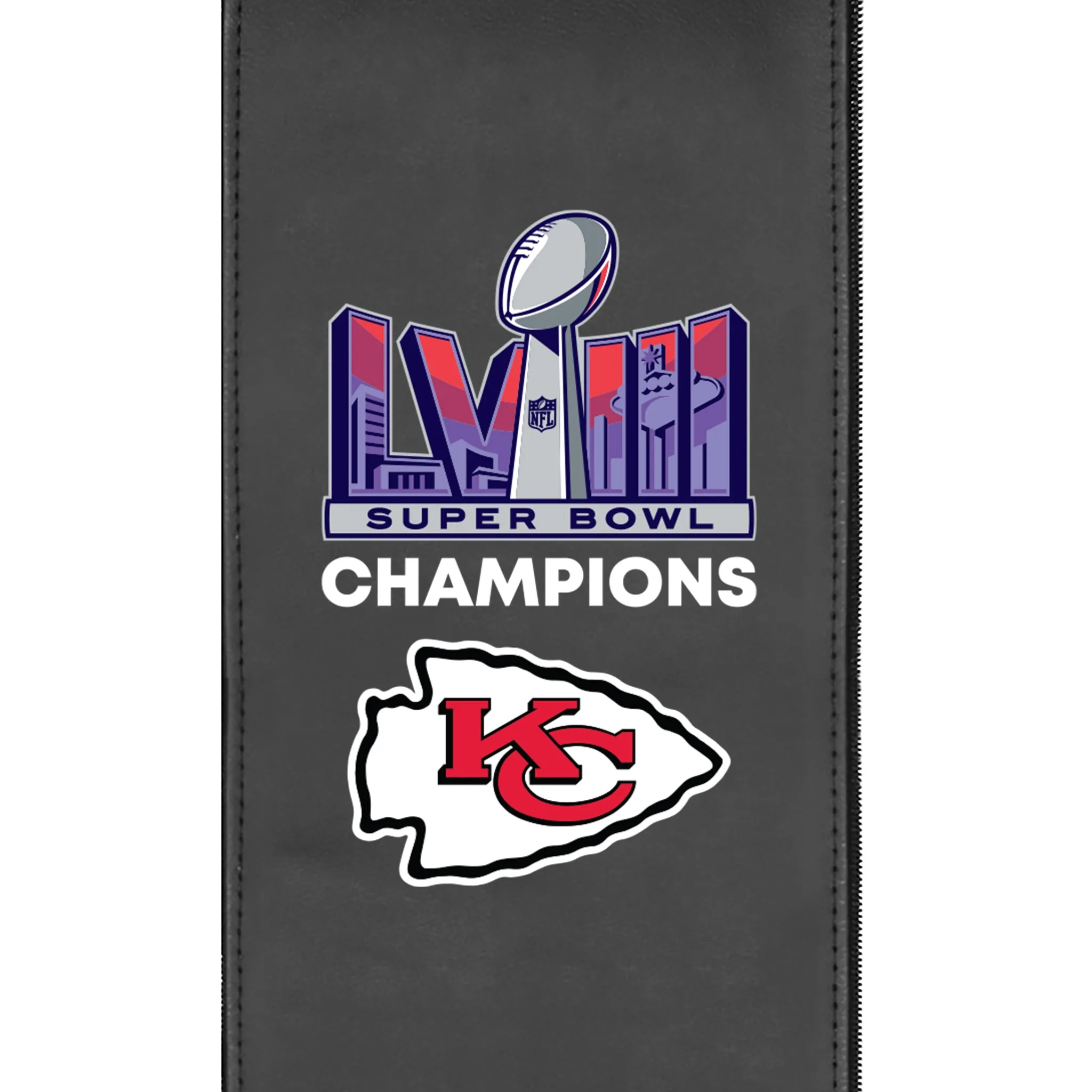 Kansas City Chiefs Super Bowl LVIII Champions Logo PhantomX Mesh Gaming Chair