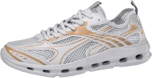 Non Slip Work Sport Shoes for Men Comfortable Lightweight Casual Walking Shoe Arch Support Sports Shoes for Men