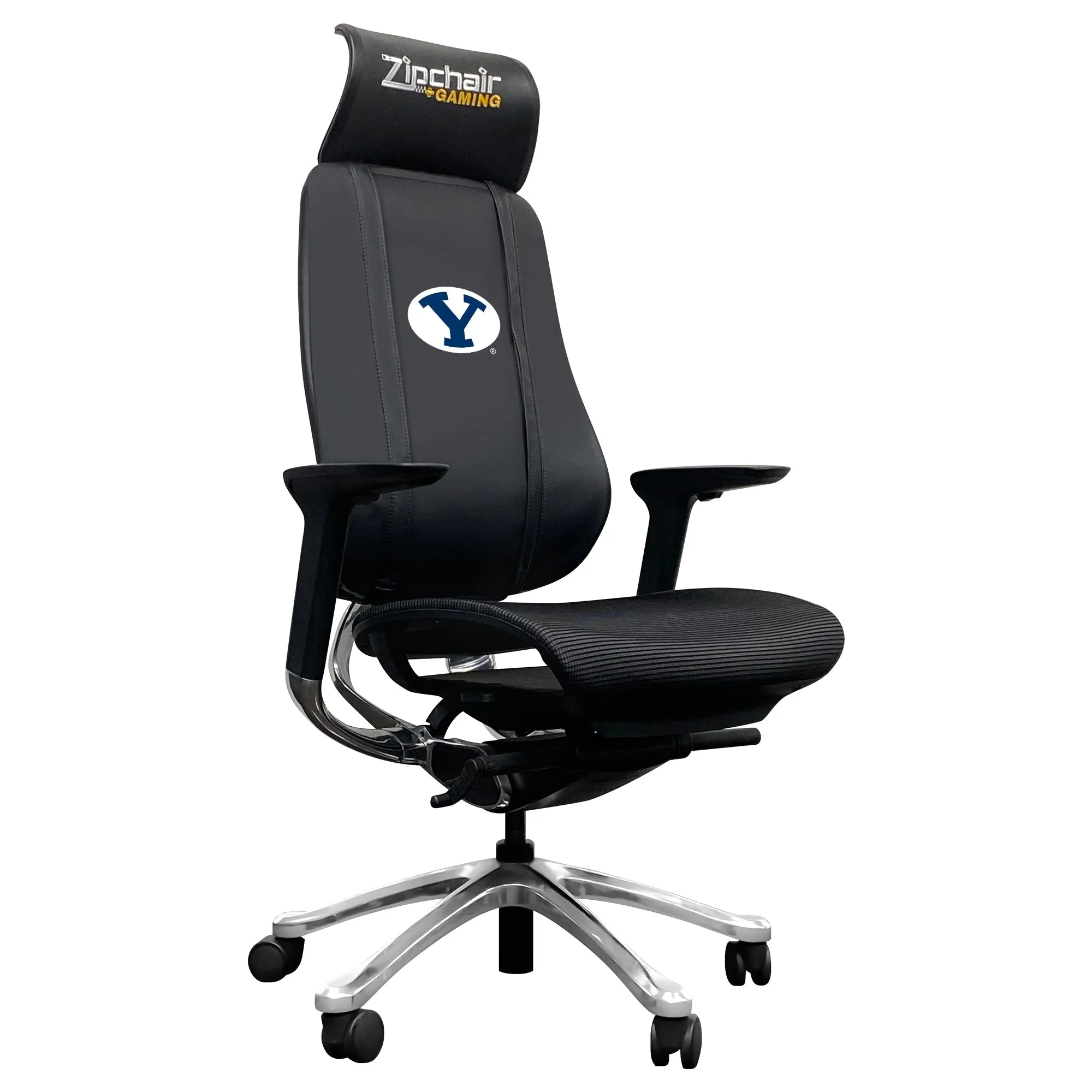 PhantomX Gaming Chair with BYU Cougars Logo