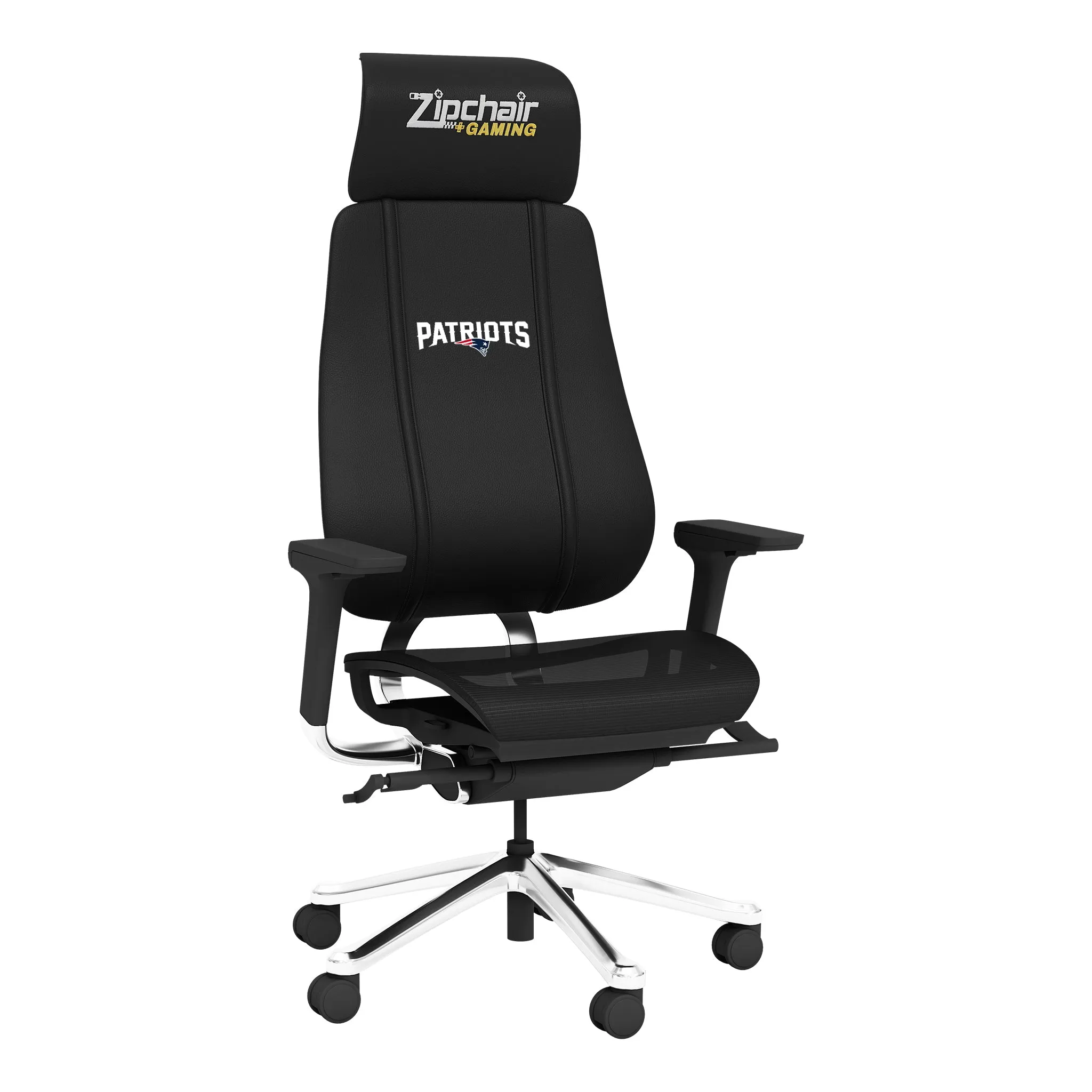 PhantomX Mesh Gaming Chair with  New England Patriots Secondary Logo