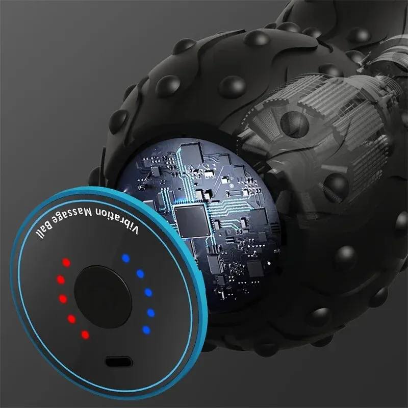 Portable Electric Vibrating Peanut Ball – Muscle Relaxation & Rechargeable Massager