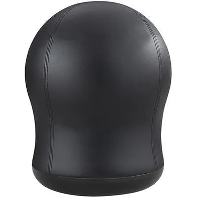 Safco Zenergy Swivel Ball Chair Black Vinyl