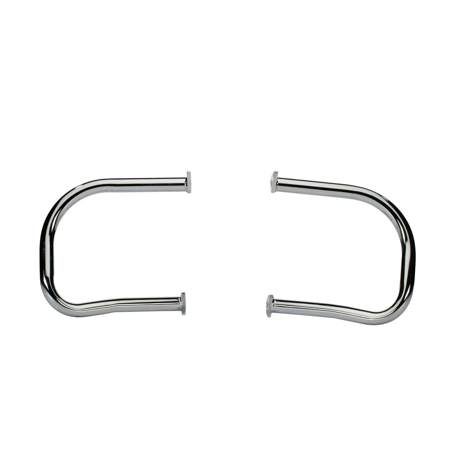 Steel Rear Highway Bars, Pair -Chrome