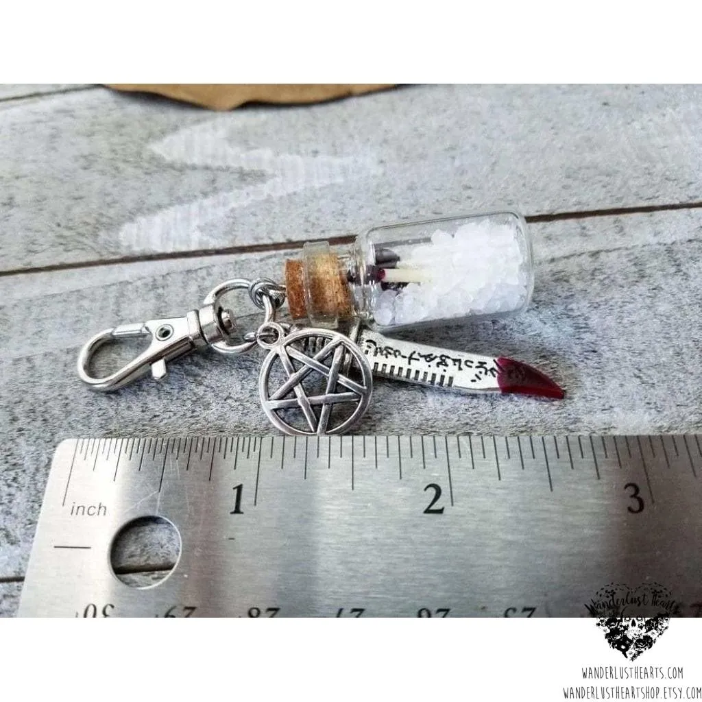 Supernatural salt and burn bag charm