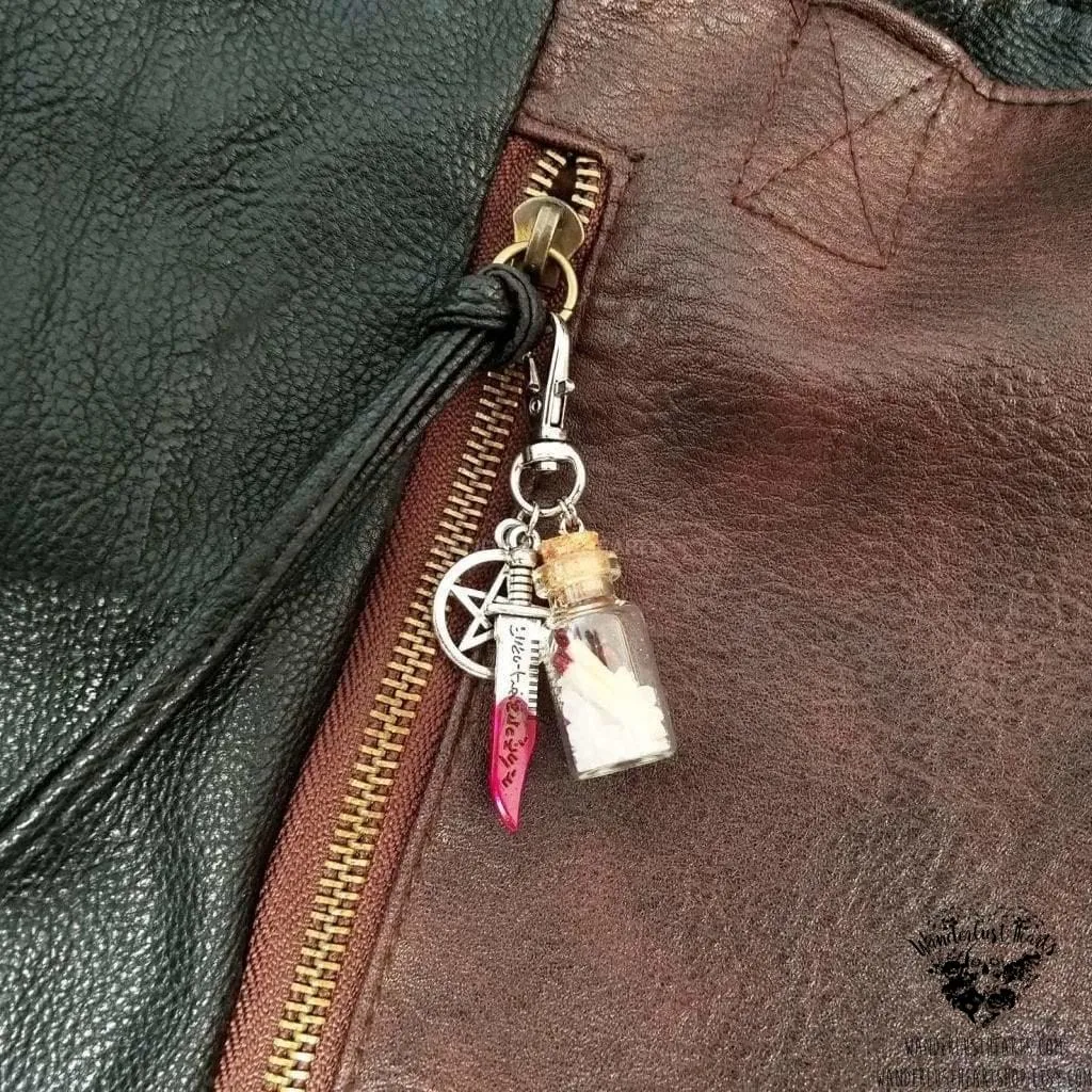 Supernatural salt and burn bag charm