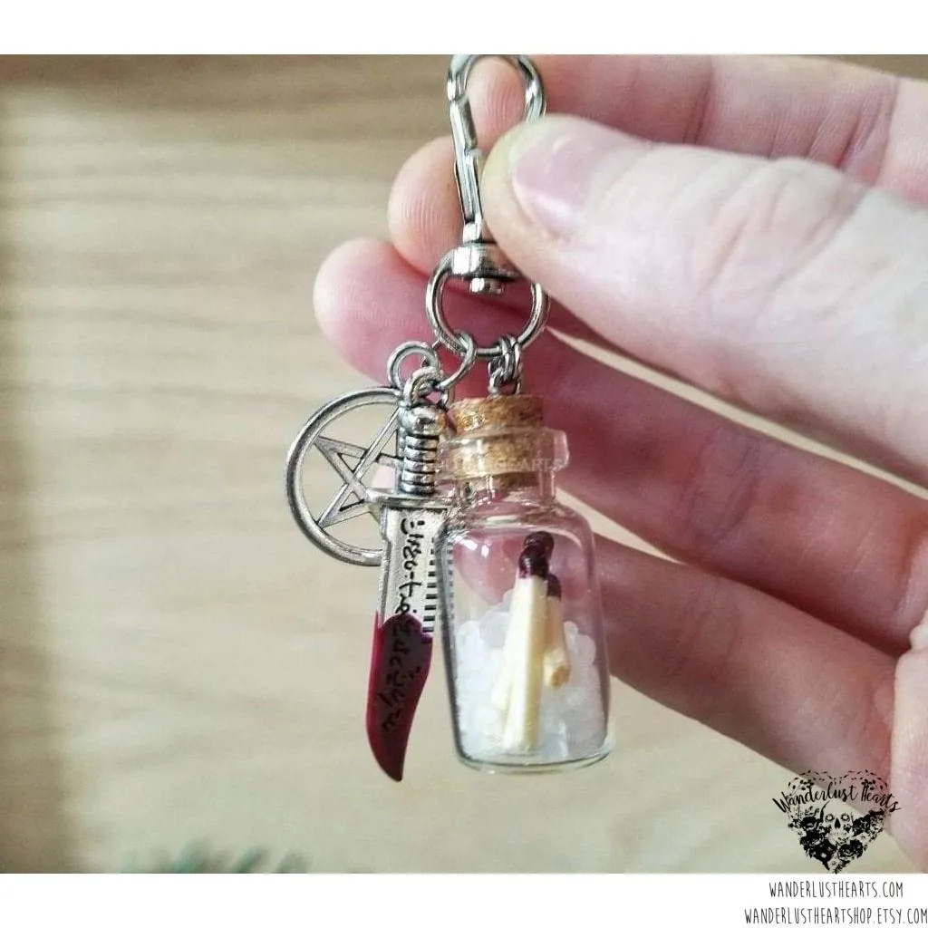 Supernatural salt and burn bag charm
