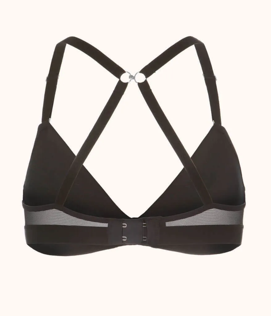 The All-Day Deep V No-Wire: Jet Black