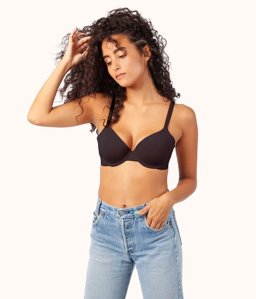 The All-Day T-Shirt Bra Bundle: Toasted Almond/Jet Black