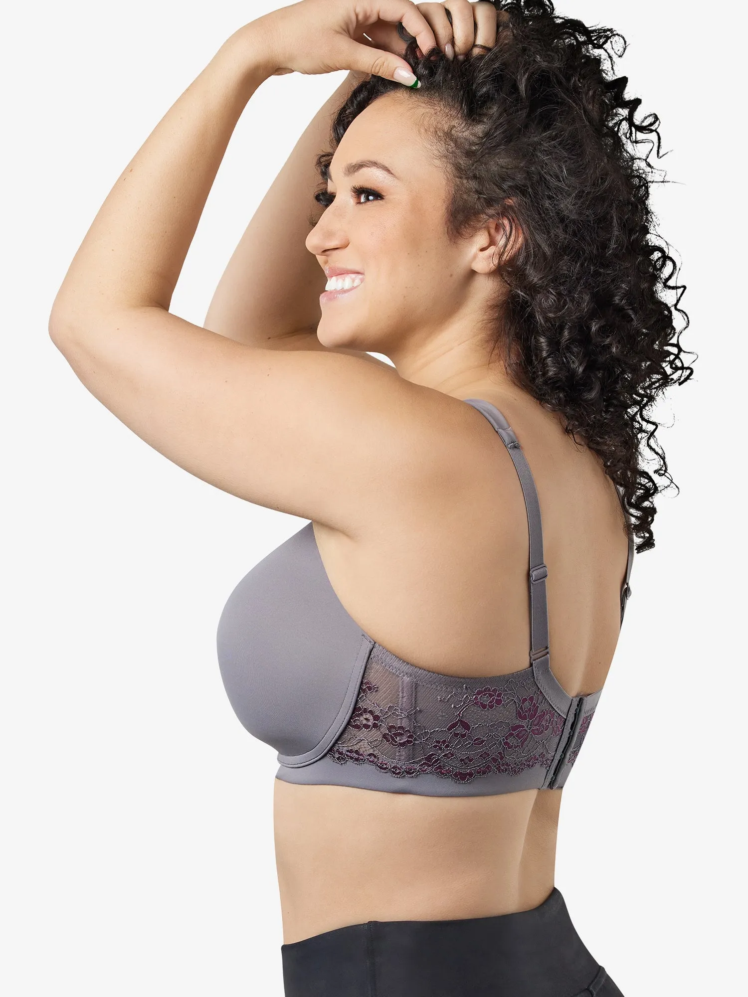 The Brigitte Lace - Wirefree T-Shirt Bra