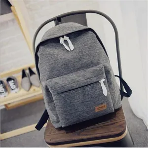 Women Canvas Shoulder School Bag Rucksack Backpacks