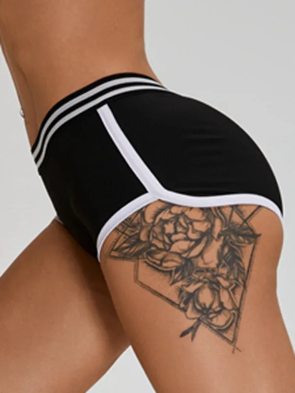 ZASUWA Female Tight Letter Print Sports Bras